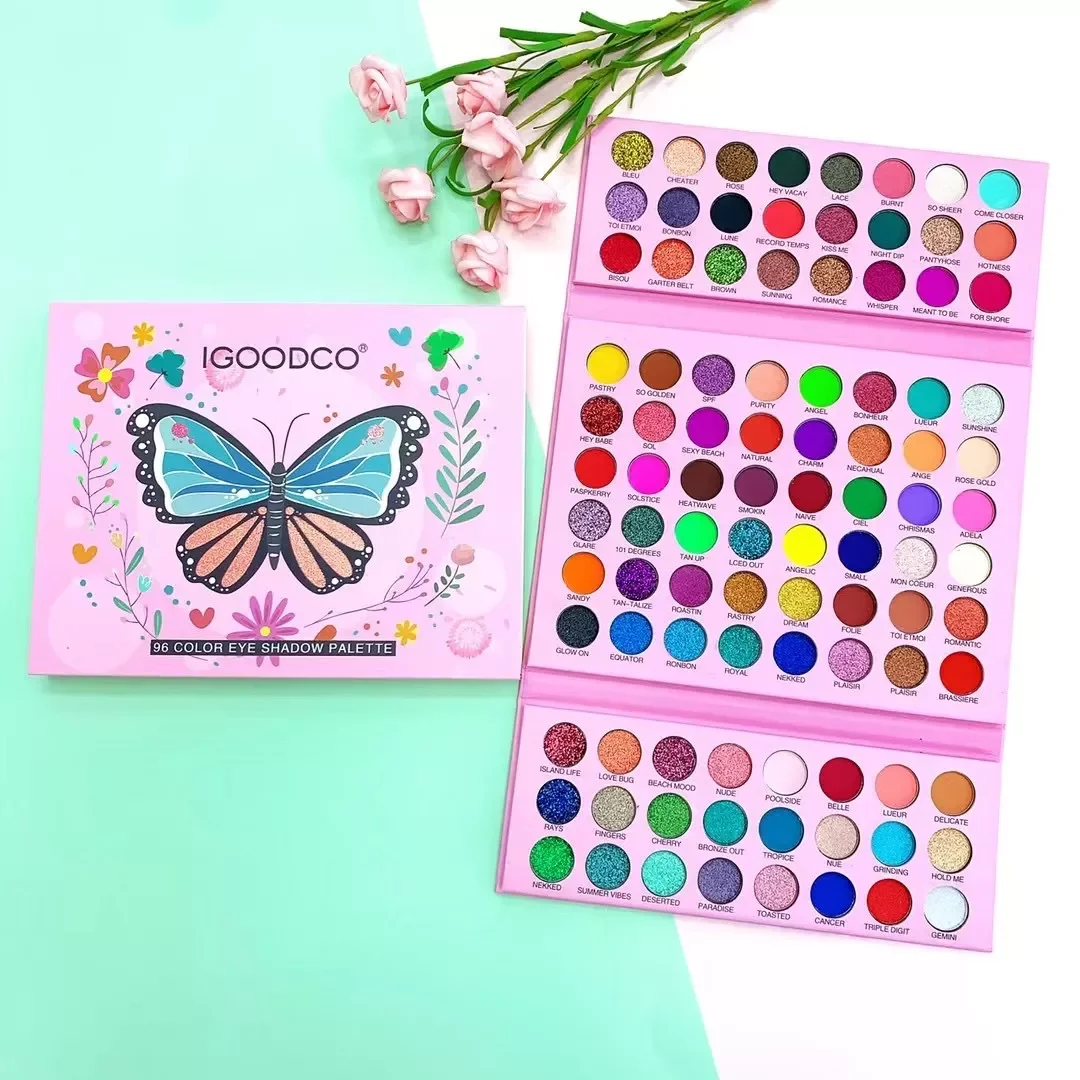 Colors Eye Beauty Colorful Eye Shadow Pallet Shimmer Matt Glitter For Girls Eyeshadow Pallette Waterproof Longlasting 
Colors Eye Beauty Colorful Eye Shadow Pallet Shimmer Matt Glitter For Girls Eyeshadow Pallette Waterproof Longlasting