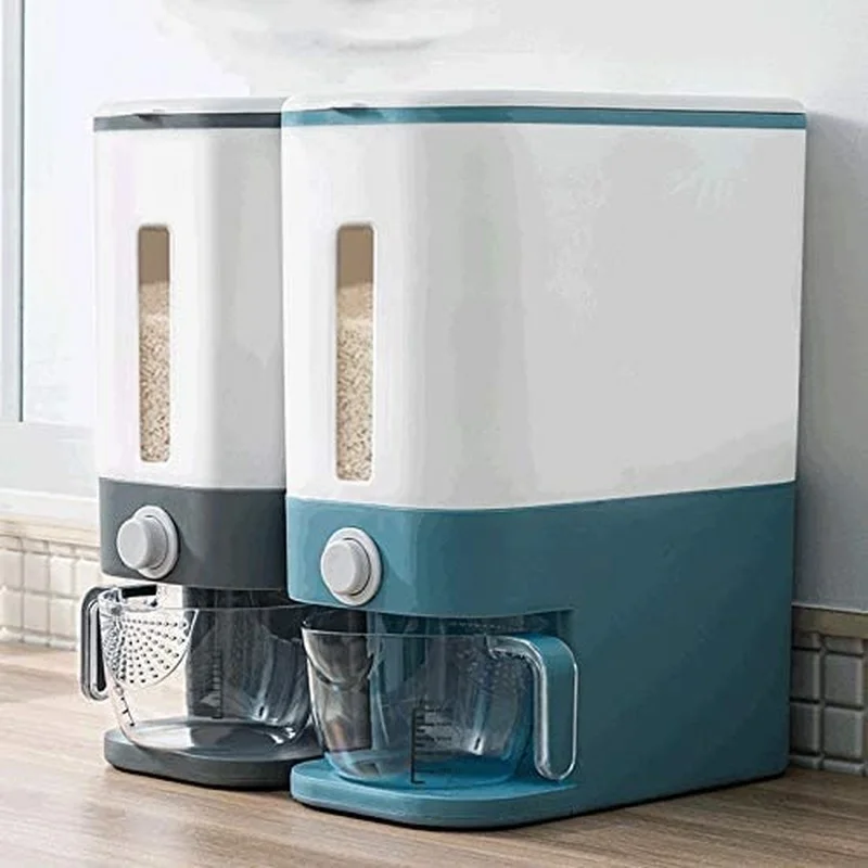 12KG Sealed Rice Bucket Dispenser Box Transparent Visible Moisture Proof Grain Powder Boxes Storage Food Grain Rice Container
12KG Sealed Rice Bucket Dispenser Box Transparent Visible Moisture Proof Grain Powder Boxes Storage Food Grain Rice Container