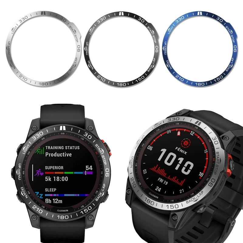 Steel Case Compatible with Garmin Fenix 7X Watch Bezel Ring Styling Adhesive Bumper Anti Scratch Metal Cover Accessories
Steel Case Compatible with Garmin Fenix 7X Watch Bezel Ring Styling Adhesive Bumper Anti Scratch Metal Cover Accessories