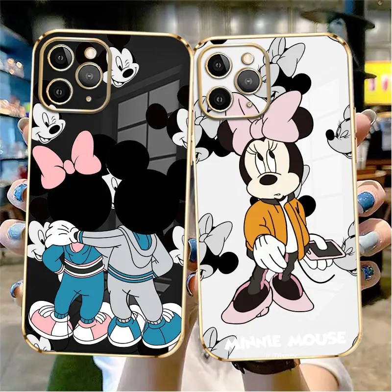 Minnie Mickey Mouse Together Forever Luxury Plating Phone Case For iPhone 14 13 12 11 Pro Max Mini X XR XS Max 7 8 6 6s Plus
Minnie Mickey Mouse Together Forever Luxury Plating Phone Case For iPhone 14 13 12 11 Pro Max Mini X XR XS Max 7 8 6 6s Plus