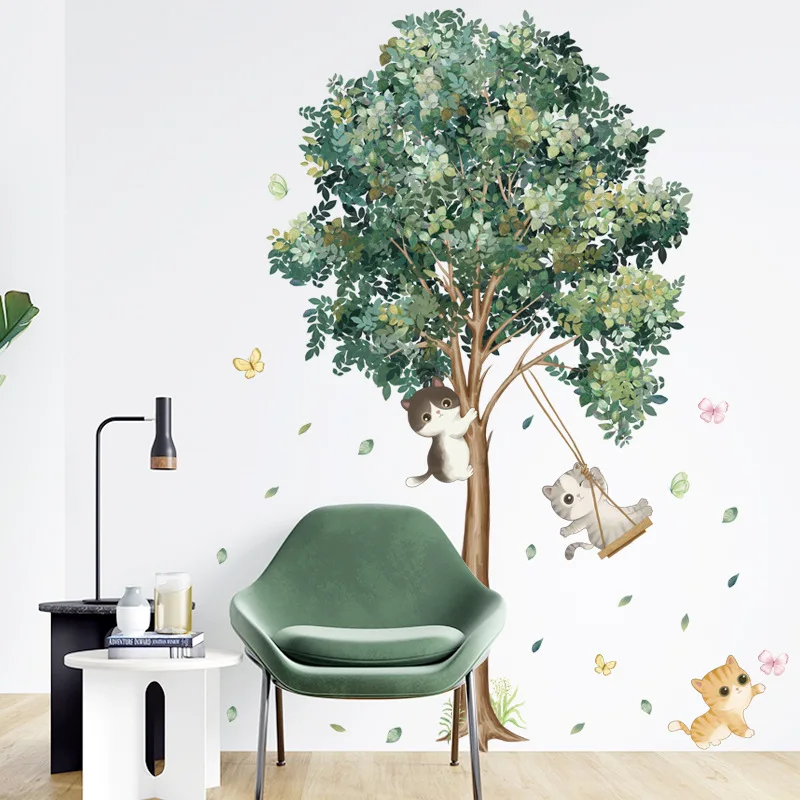 Large Tree Wall Stickers for Home Living Room Wall Decoration Vinyl Murals Removable Poster Decal Self-Adhesive Wallpapers
Large Tree Wall Stickers for Home Living Room Wall Decoration Vinyl Murals Removable Poster Decal Self-Adhesive Wallpapers