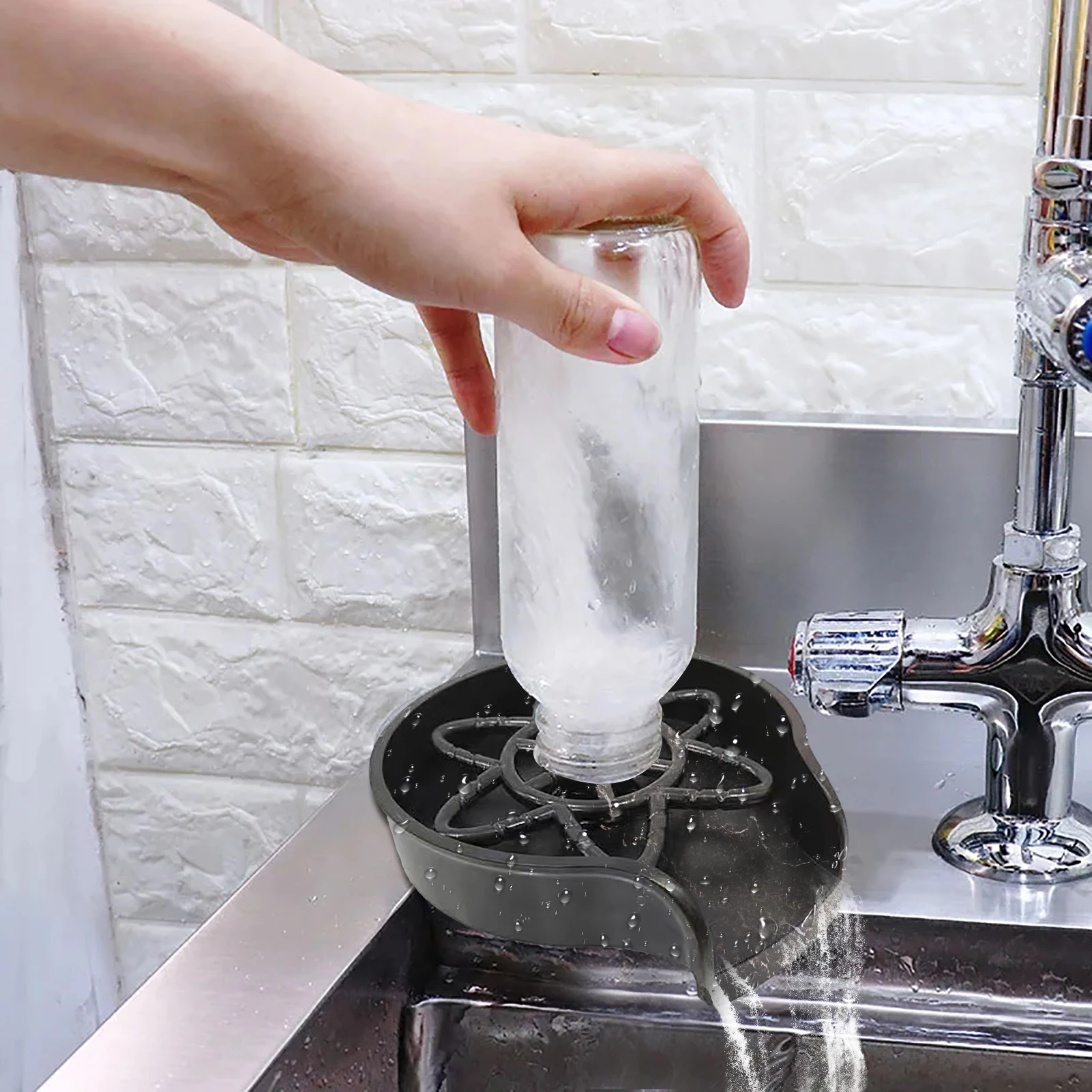 Automatic Cup Washer Faucet Glass Rinser Kitchen Sink Glass Rinser Bottle Washer Kitchen Accessories Glass Washing Machine
Automatic Cup Washer Faucet Glass Rinser Kitchen Sink Glass Rinser Bottle Washer Kitchen Accessories Glass Washing Machine