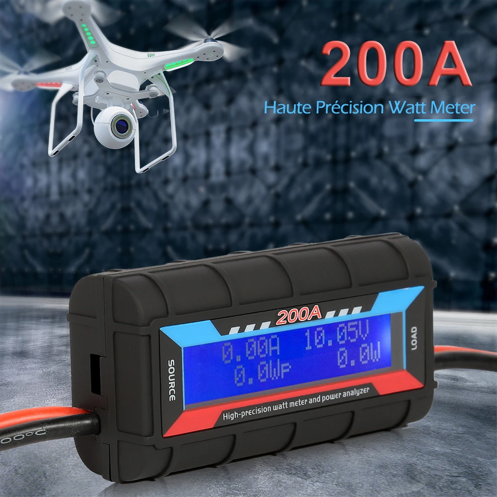 150/200Amp Watt Optical LCD SolarTester RC Battery Power Meter Analyzer Volt Tester Special Heavy 12 AWG Wire Wind Generator
150/200Amp Watt Optical LCD SolarTester RC Battery Power Meter Analyzer Volt Tester Special Heavy 12 AWG Wire Wind Generator