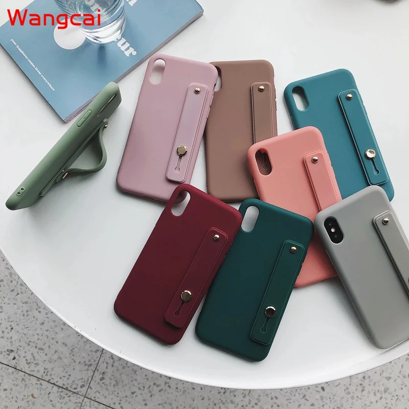 Чехол с ремешком на запястье для Vivo Y19 Z1 V17 Pro Neo V15 Y17 Y15 Y12 Y11 X27 X23 | Мобильные телефоны