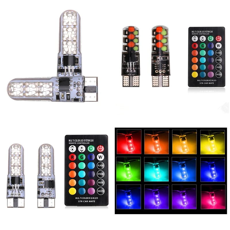 LED T10 W5W 5050 SMD Car Dome Reading Light Wedge La LED Bulb With Remote Controller
LED T10 W5W 5050 SMD Car Dome Reading Light Wedge La LED Bulb With Remote Controller
