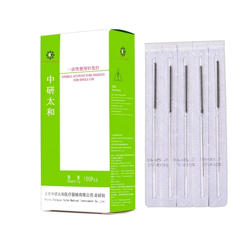 2Box 200pcs Disposable Acupuncture Needle Sterile Acupuncture Needle Without Tube Zhongyan Taihe Beauty Massage Wholesale
2Box 200pcs Disposable Acupuncture Needle Sterile Acupuncture Needle Without Tube Zhongyan Taihe Beauty Massage Wholesale