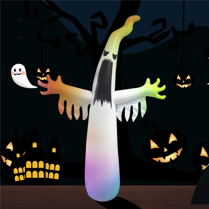 Halloween Inflatable 12FT Ghost with LED RGB Color Changing Light Indoor Outdoor Yard Lawn Party Decoration
Halloween Inflatable 12FT Ghost with LED RGB Color Changing Light Indoor Outdoor Yard Lawn Party Decoration