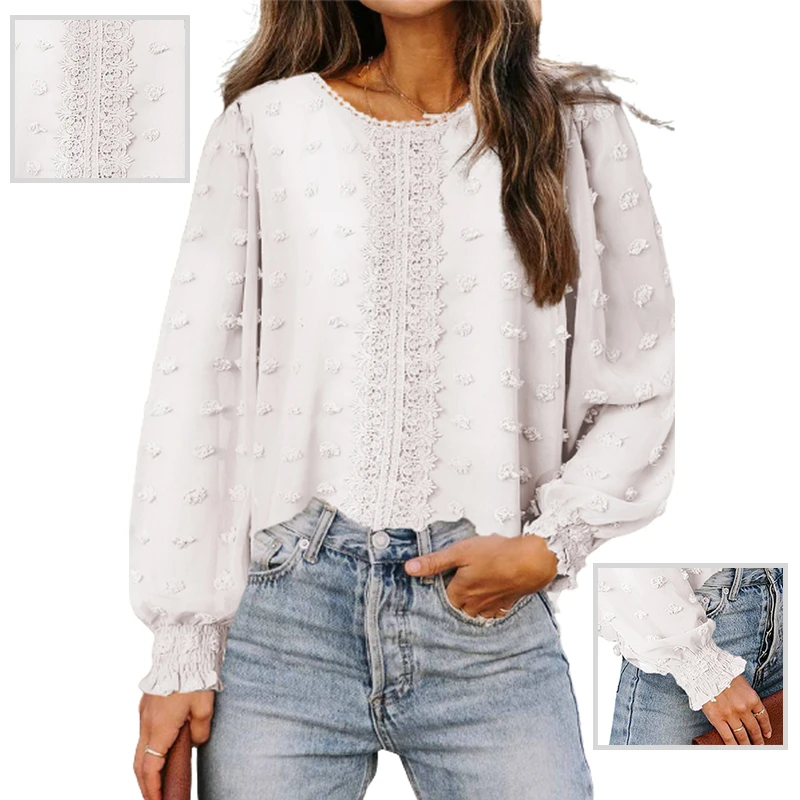 Bohemian Spring Solid Butterfly Sleeve Blouse Female Clothing Vintage Elegant Pullovers Sweet Loose Basic Lace Office Lady Shirt
Bohemian Spring Solid Butterfly Sleeve Blouse Female Clothing Vintage Elegant Pullovers Sweet Loose Basic Lace Office Lady Shirt