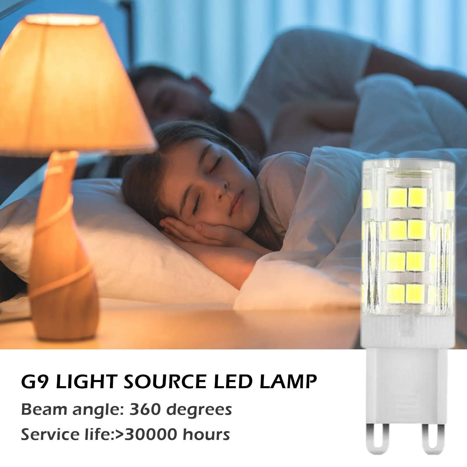 

LED Bulb G9 LED Lamp 7W 9W 12W 15W AC 220V Light Bulb Lamp 4000K 6500K SMD2835 Lighting Chandelier 3000K Halogen Spotlight W1F3