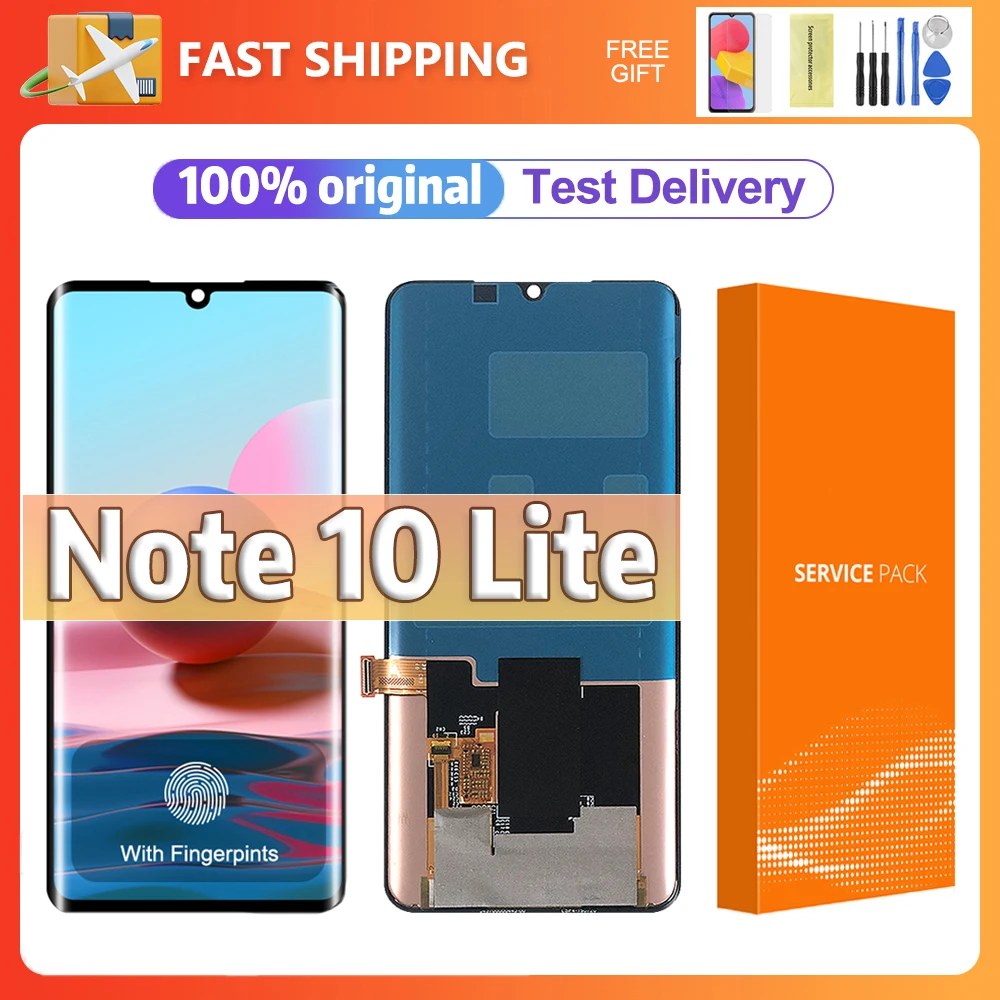 Оригинальный экран 6,47 дюйма для Xiaomi Mi Note 10 Lite, ЖК-дисплей, сенсорный экран, дигитайзер в сборе для Mi Note 10 Lite M2002F4LG, ЖК
Оригинальный экран 6,47 дюйма для Xiaomi Mi Note 10 Lite, ЖК-дисплей, сенсорный экран, дигитайзер в сборе для Mi Note 10 Lite M2002F4LG, ЖК