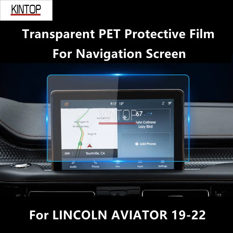 For LINCOLN AVIATOR 19-22 Navigation Screen Transparent PET Protective Film Anti-scratch Accessories Refit
For LINCOLN AVIATOR 19-22 Navigation Screen Transparent PET Protective Film Anti-scratch Accessories Refit