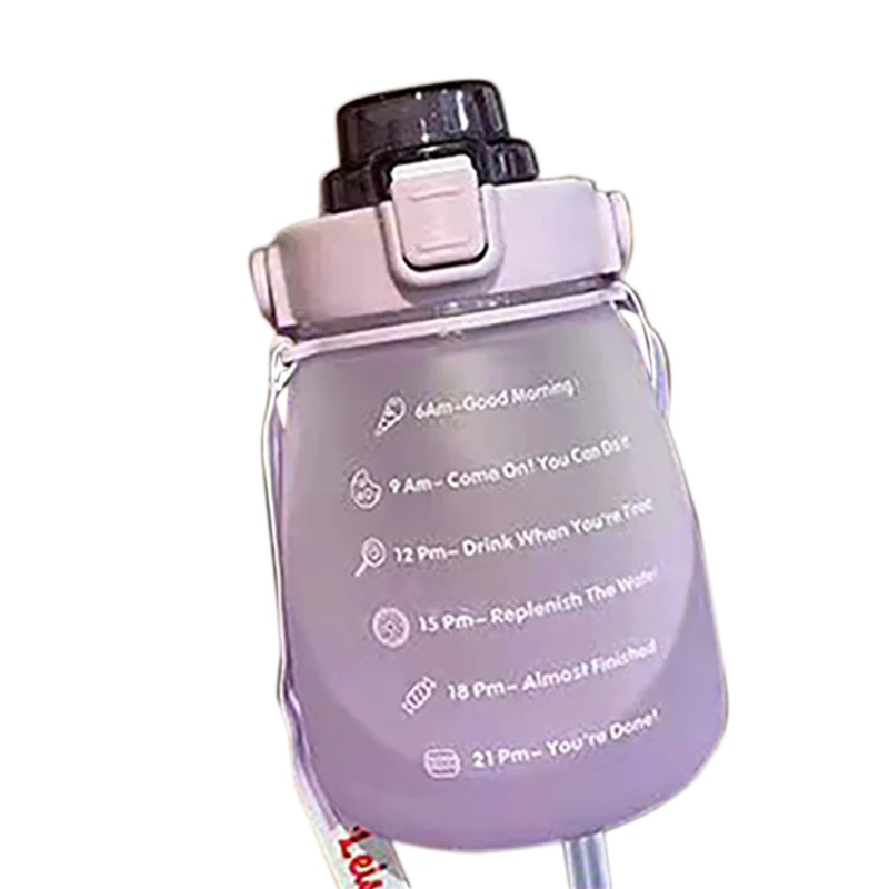 1.4L Sports Water Bottle Large Capacity Fitness Graduated Straw Cup Portable Outdoor Water Bottle Cute Color Gradient
1.4L Sports Water Bottle Large Capacity Fitness Graduated Straw Cup Portable Outdoor Water Bottle Cute Color Gradient