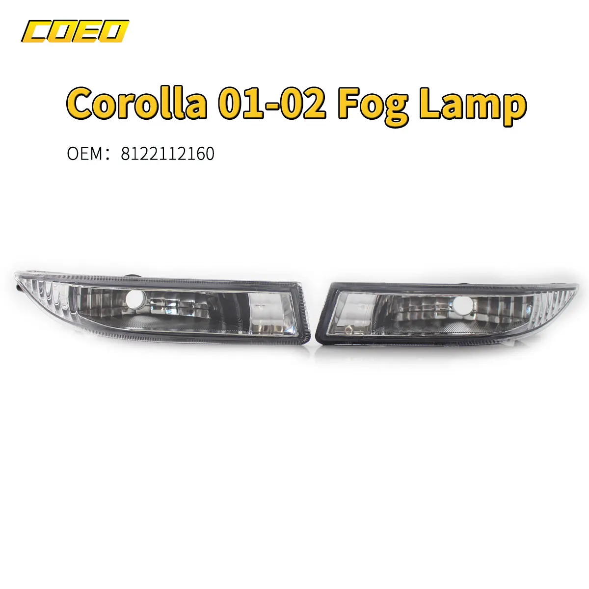 Auto Front Bumper Fog Light Lamp Assembly For Toyota Corolla US Version 2001-2002 TO2593105 TO2592105
Auto Front Bumper Fog Light Lamp Assembly For Toyota Corolla US Version 2001-2002 TO2593105 TO2592105