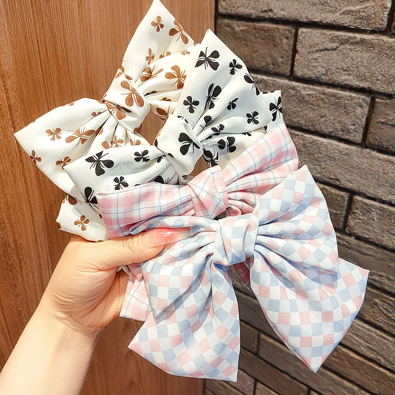Wholesale New Black/coffee Bow Tie Fabric Hairpin Checkerboard/pink Bow Tie Spring Clip Top Chuckle Hair Accessoires AFS383
Wholesale New Black/coffee Bow Tie Fabric Hairpin Checkerboard/pink Bow Tie Spring Clip Top Chuckle Hair Accessoires AFS383