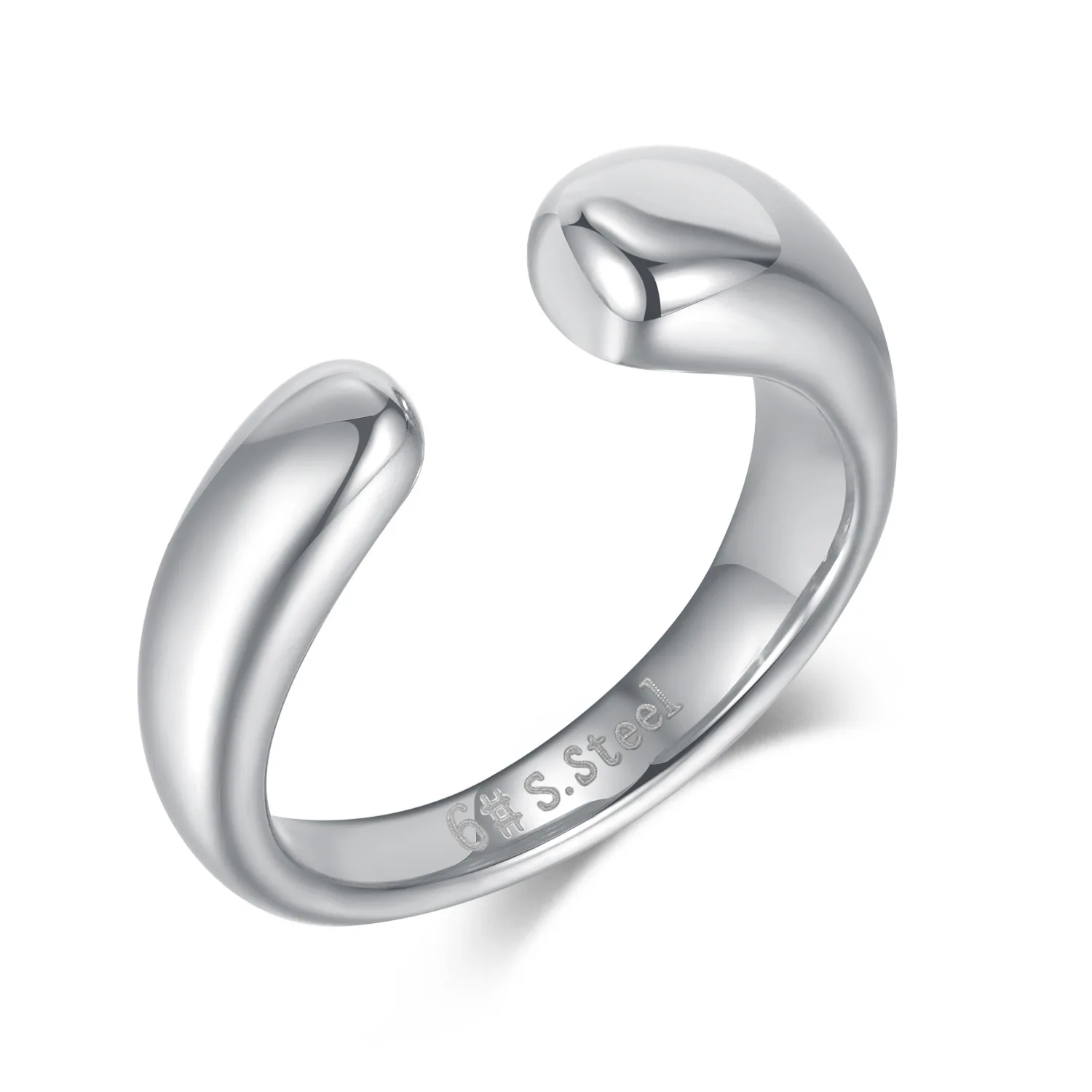Jewelry Personality Simple Tide Versatile Ring European and American Snake-shaped Line Open Titanium Steel Ring Accessories
Jewelry Personality Simple Tide Versatile Ring European and American Snake-shaped Line Open Titanium Steel Ring Accessories