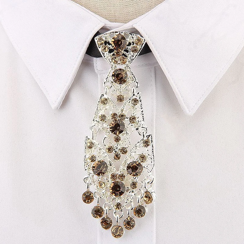 Fashion Personality Crystal Neckties Trendy General Korean Wine Party Wedding Ceremony Metal Short Luxury Tie Men Accessories
Fashion Personality Crystal Neckties Trendy General Korean Wine Party Wedding Ceremony Metal Short Luxury Tie Men Accessories