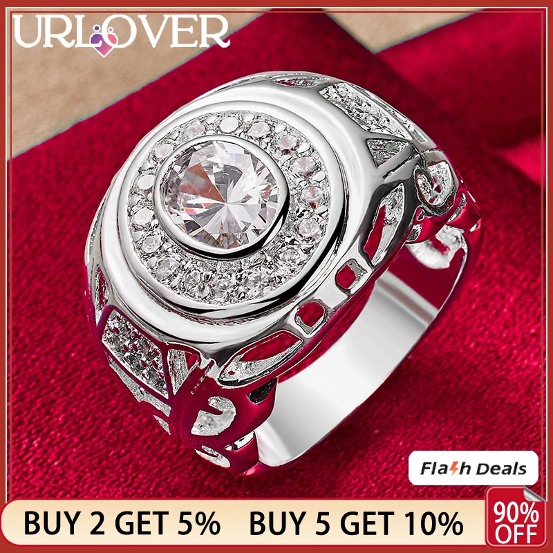 925 Stamp Silver Color Retro Oval AAA Zircon Ring For Women Men Popular Luxury Jewelry Christmas Party Wedding Accessories Gift
925 Stamp Silver Color Retro Oval AAA Zircon Ring For Women Men Popular Luxury Jewelry Christmas Party Wedding Accessories Gift