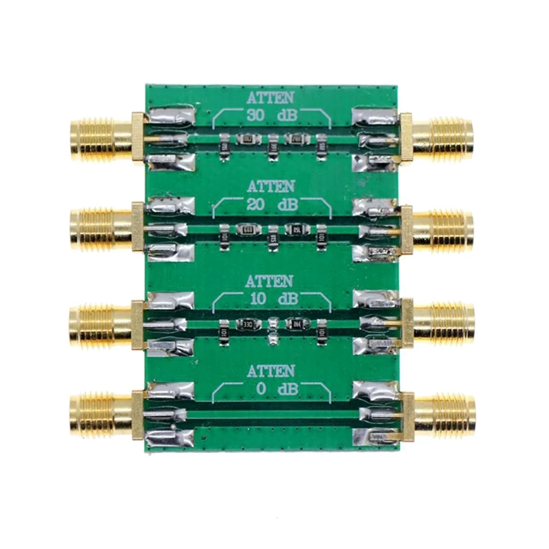 23Dbm DC 4,0 ГГц RF фиксированная Модульная плата аттенюатора SMA двойная гнездовая головка 0DB 10DB 20DB 30DB
23Dbm DC 4,0 ГГц RF фиксированная Модульная плата аттенюатора SMA двойная гнездовая головка 0DB 10DB 20DB 30DB