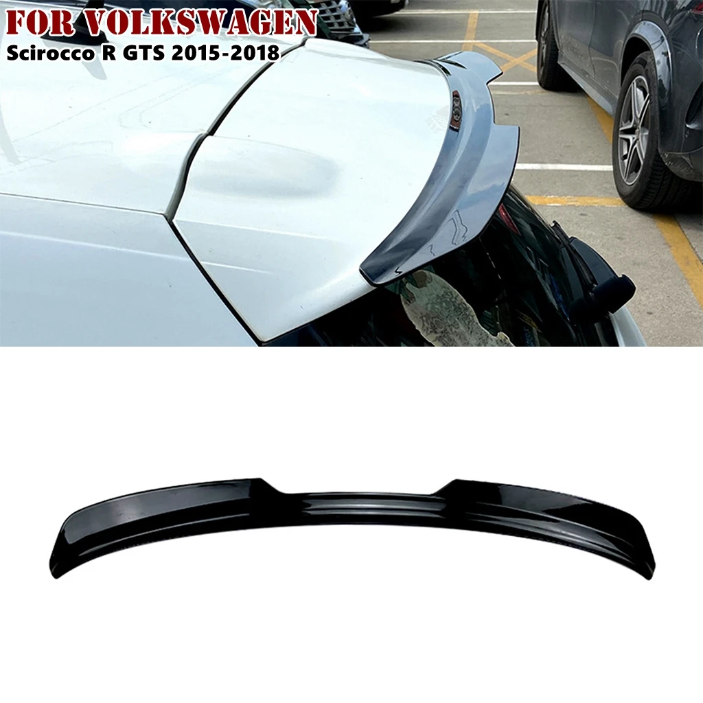 Glossy black Car Rear Roof Spoiler Window Wing Splitter for Volkswagen Scirocco R GTS 2015 2016 2017 2018 MAX Car Styling
Glossy black Car Rear Roof Spoiler Window Wing Splitter for Volkswagen Scirocco R GTS 2015 2016 2017 2018 MAX Car Styling