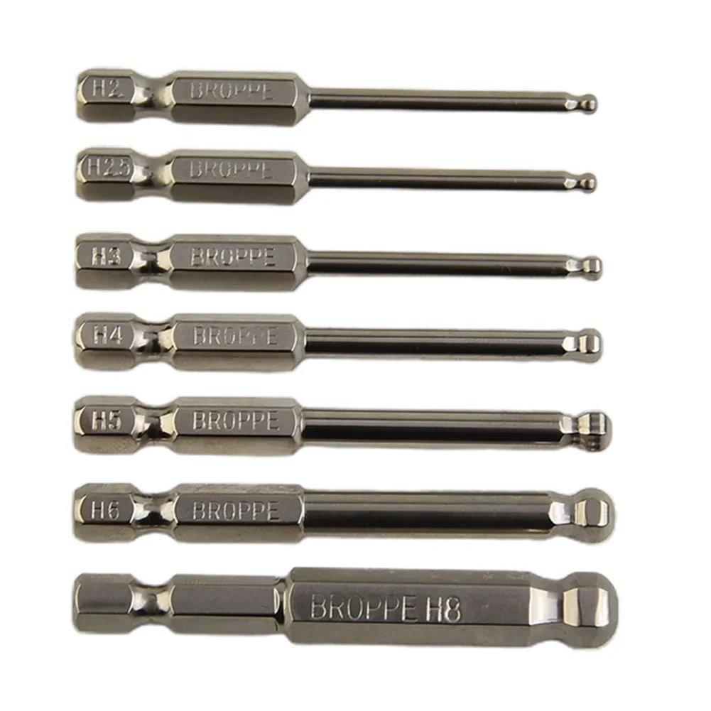 Hand Tool Workshop Equipment Ball End Hex Screwdrivers Nutdrivers Bit Metric Hex Bit Magnetic Driver Alloy Steel 1pc 65mm Long
Hand Tool Workshop Equipment Ball End Hex Screwdrivers Nutdrivers Bit Metric Hex Bit Magnetic Driver Alloy Steel 1pc 65mm Long