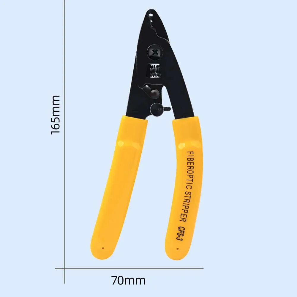 CFS-3 Three Port Fiber Optical Stripper Pliers Wire Strippers Decrustation Pliers
CFS-3 Three Port Fiber Optical Stripper Pliers Wire Strippers Decrustation Pliers