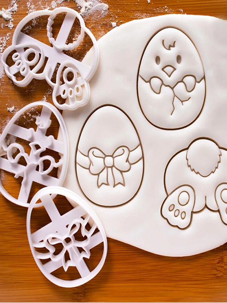 Kitchen Accessories Biscuit Grinding Baking Tool Easter Cookie Stamp Embosser Cookie Mold Chick Bunny Egg Icing Biscuit Cutting
Kitchen Accessories Biscuit Grinding Baking Tool Easter Cookie Stamp Embosser Cookie Mold Chick Bunny Egg Icing Biscuit Cutting
