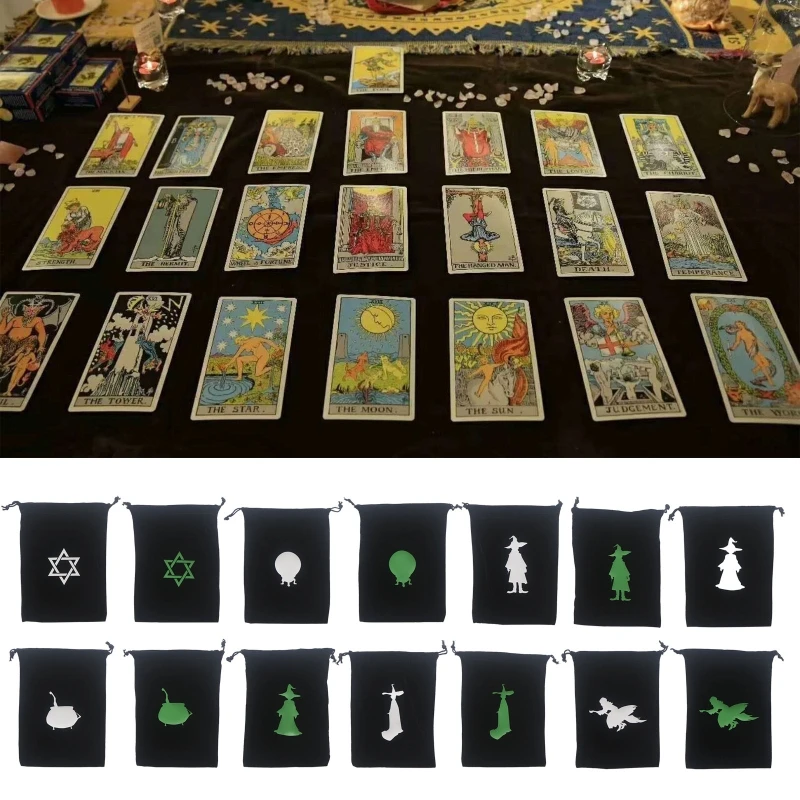 Бархатная сумка для хранения карт и таро, фланелевая сумка для ювелирных изделий, миниатюрная сумка на шнурке для настольных игр и карт, сум...
Бархатная сумка для хранения карт и таро, фланелевая сумка для ювелирных изделий, миниатюрная сумка на шнурке для настольных игр и карт, сум...