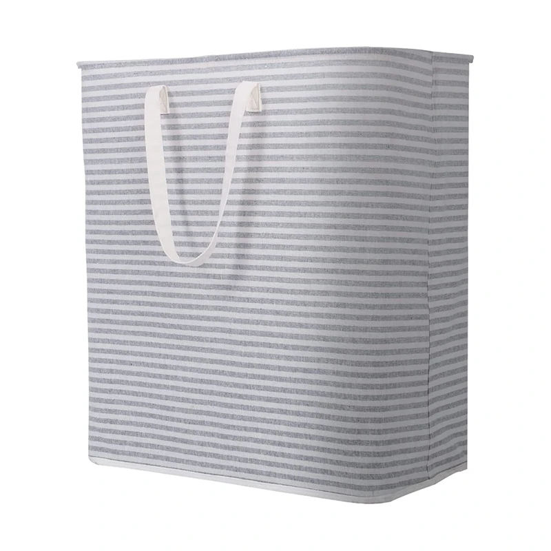 106L Freestanding Laundry Hamper Collapsible Extra Large Clothes Basket With Easy Carry Extended Handles For Clothes
106L Freestanding Laundry Hamper Collapsible Extra Large Clothes Basket With Easy Carry Extended Handles For Clothes