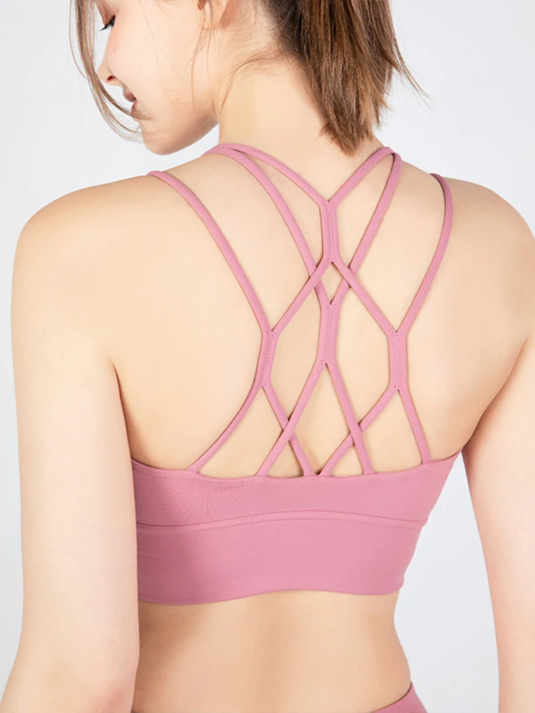 Skin Friendly Women Sports Bra Yoga Bralette Halter Crop Tops Leggings Training Running Tank Tops Inset Padding Cozy Gym Bras
Skin Friendly Women Sports Bra Yoga Bralette Halter Crop Tops Leggings Training Running Tank Tops Inset Padding Cozy Gym Bras