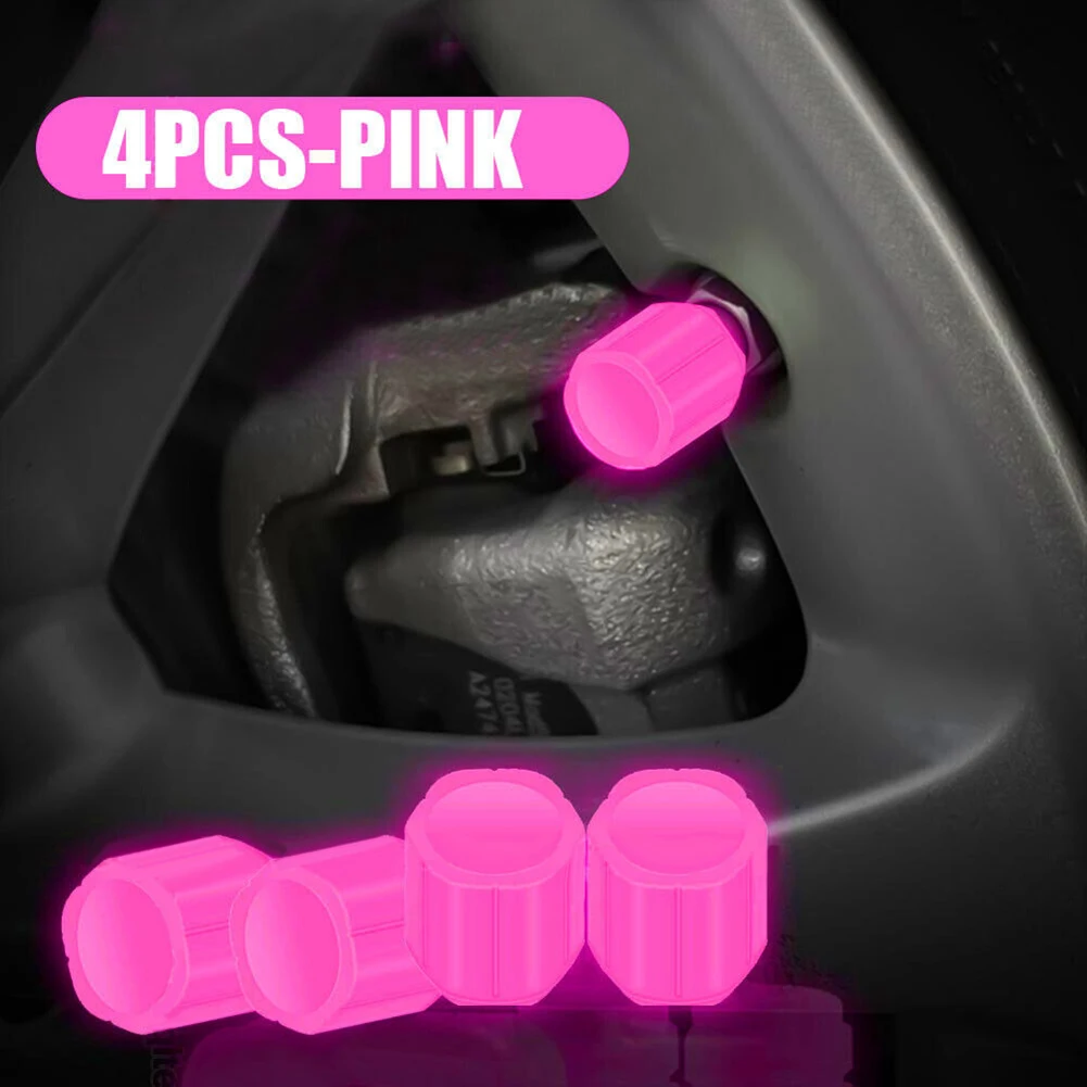 4Pcs Universal Glowing In Dark Fluorescent Car Tire Valve Covers Pink Tight Leak-proof Seal Fluorescent-Pink Tire Luminous Valve
4Pcs Universal Glowing In Dark Fluorescent Car Tire Valve Covers Pink Tight Leak-proof Seal Fluorescent-Pink Tire Luminous Valve