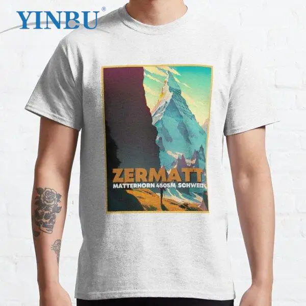 Zermatt Matterhorn Vintage Poster Men's clothing anime graphic t shirts for men 2023 streetwear
Zermatt Matterhorn Vintage Poster Men's clothing anime graphic t shirts for men 2023 streetwear