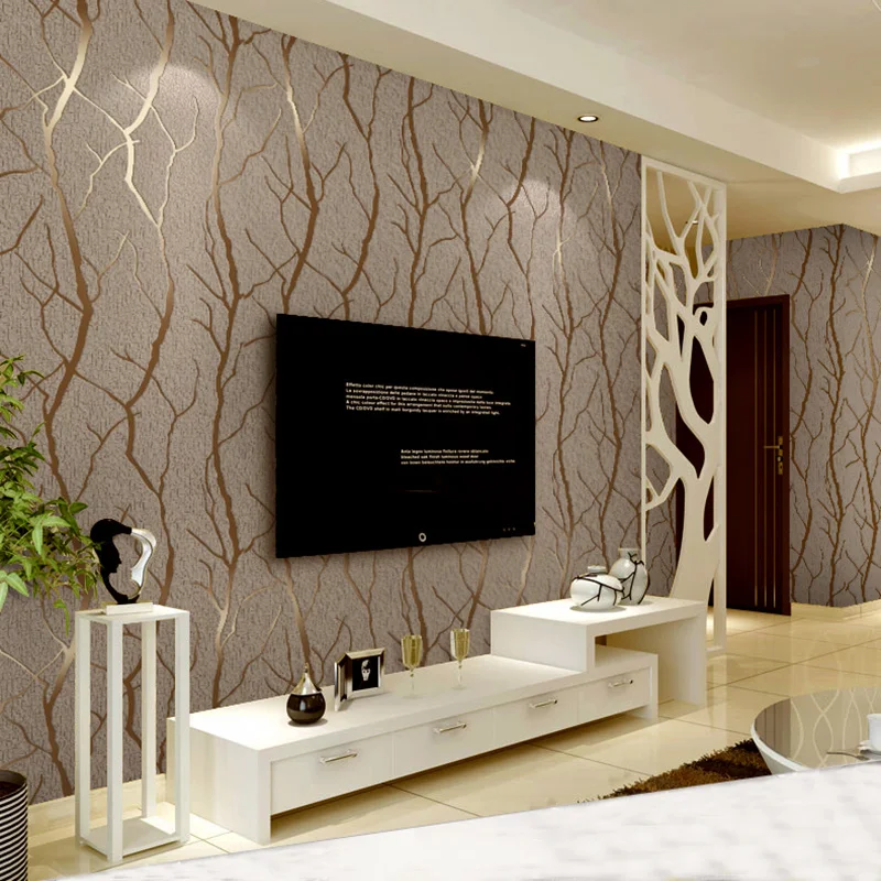 10M 3D Embossed Branch Striped Wallpaper Modern Simple Fashion Non-woven Wallpaper Roll Living Room TV Sofa Background Wall
10M 3D Embossed Branch Striped Wallpaper Modern Simple Fashion Non-woven Wallpaper Roll Living Room TV Sofa Background Wall