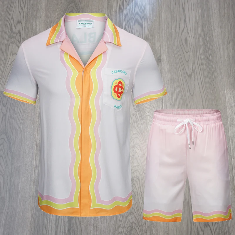 Spring Summer Casablanca Shirts for Men Daily Fashion Casablanca Men Shorts One Day Ship Out Cotton Pants
Spring Summer Casablanca Shirts for Men Daily Fashion Casablanca Men Shorts One Day Ship Out Cotton Pants