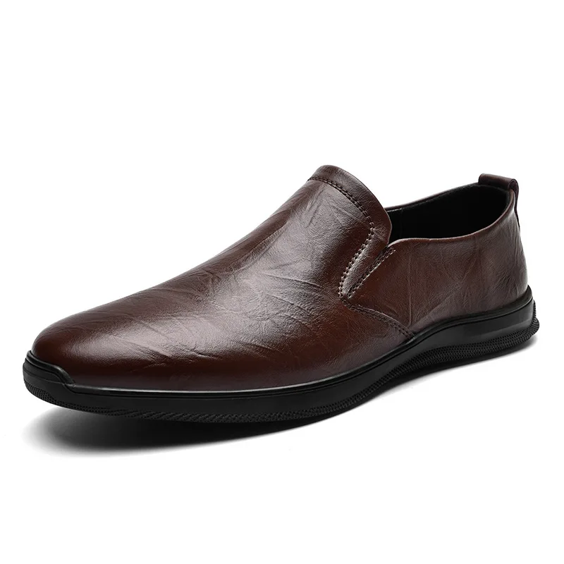 Benboy Fashion Two layer cow leather leather shoes soft soles wear-resistant men's casual leather shoes Mens Dress Shoes 38-44
Benboy Fashion Two layer cow leather leather shoes soft soles wear-resistant men's casual leather shoes Mens Dress Shoes 38-44