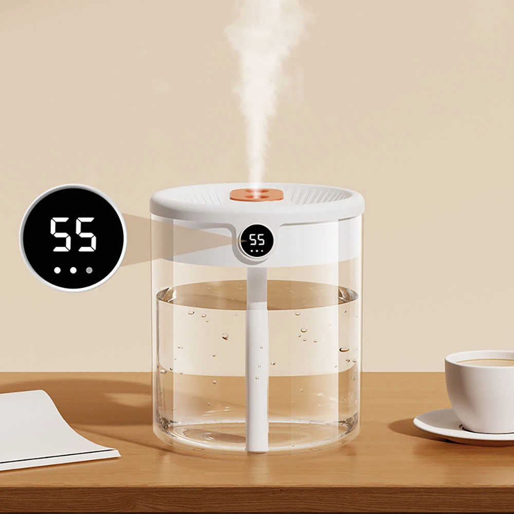 1.5L Ultraonic Air Humidifier Large Capacity USB Essential Oil Diffuser Aromatherapy Purifier Aroma LCD Display Mist Maker Home
1.5L Ultraonic Air Humidifier Large Capacity USB Essential Oil Diffuser Aromatherapy Purifier Aroma LCD Display Mist Maker Home