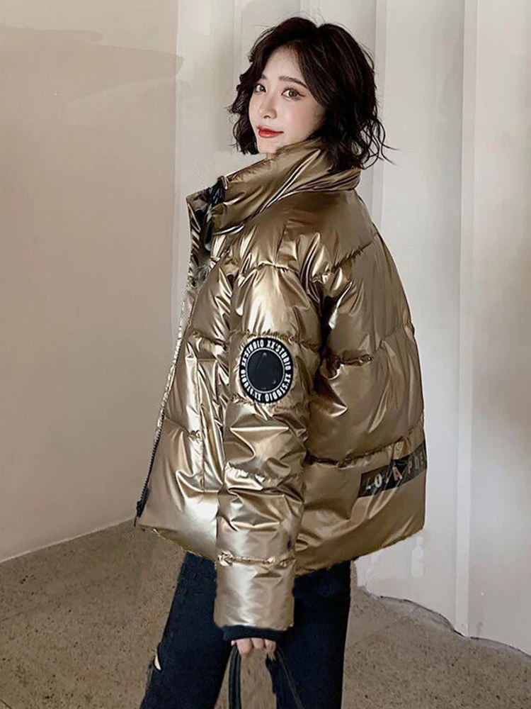 Wash-free New Winter Bright Fabric Parkas Women Thick Warm Down Cotton Jacket Women's Waterproof Short Coat Loose Outwear Parka
Wash-free New Winter Bright Fabric Parkas Women Thick Warm Down Cotton Jacket Women's Waterproof Short Coat Loose Outwear Parka