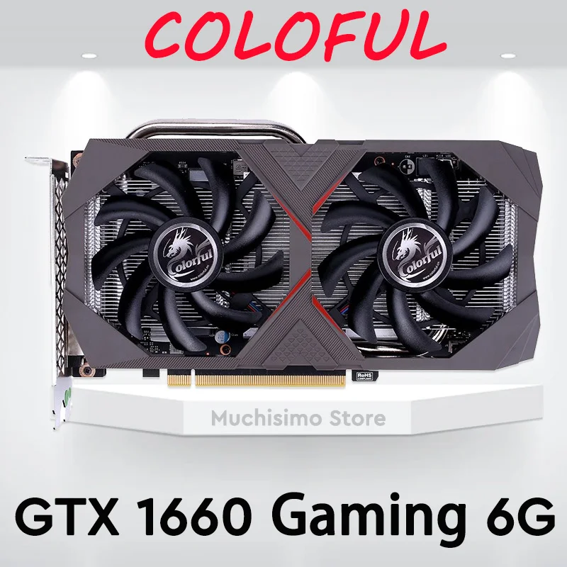 GDDR5 Graphics GTX 1660 Gaming 6G Card GT1660 graphics card 192bit GDDR5 DP+HDMI+DVI GTX 1660 Video Card GDDR5 Dual Fans New
GDDR5 Graphics GTX 1660 Gaming 6G Card GT1660 graphics card 192bit GDDR5 DP+HDMI+DVI GTX 1660 Video Card GDDR5 Dual Fans New