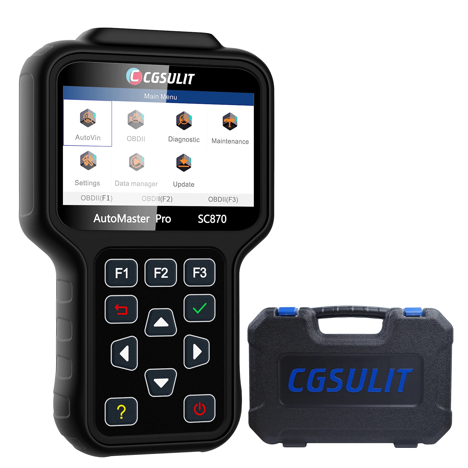 CGSULIT SC870 EOBD OBD2 Automotive Diagnostic Tool Auto Scanner for CarsFree shipping
CGSULIT SC870 EOBD OBD2 Automotive Diagnostic Tool Auto Scanner for CarsFree shipping
