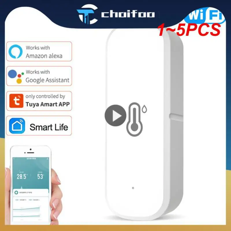 1~5PCS Zigbee 3.0 Wifi Tuya Temperature Humidity Sensor Smart Home Thermometer Hygrometer Detector With Alexa Google Smart Life
1~5PCS Zigbee 3.0 Wifi Tuya Temperature Humidity Sensor Smart Home Thermometer Hygrometer Detector With Alexa Google Smart Life