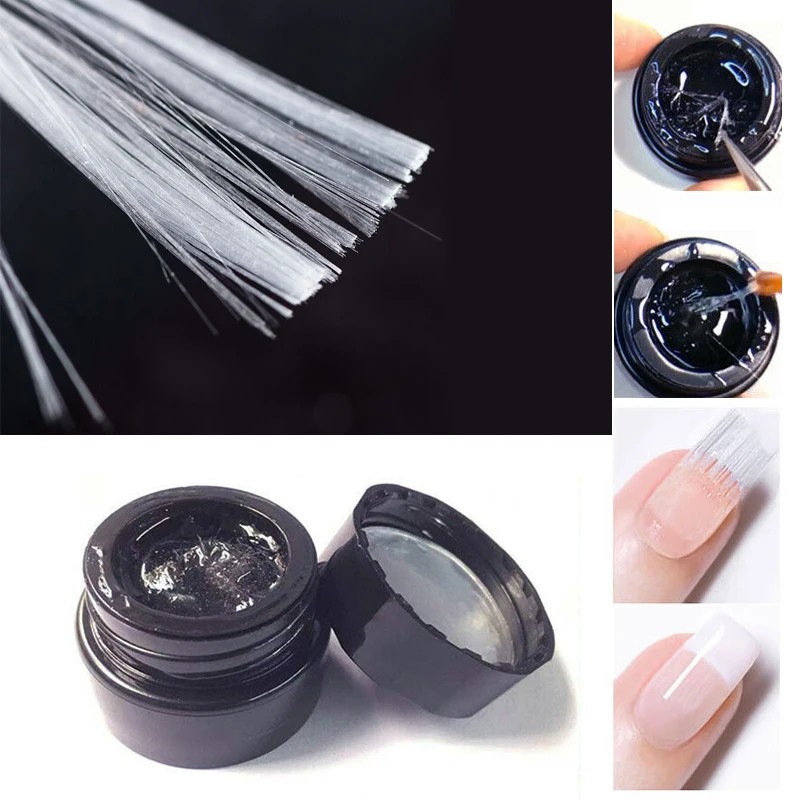 10Pcs Silk Form Acrylic Tips + 5ml Fiberglass Extension Gel Manicure Nail Art Accessories
10Pcs Silk Form Acrylic Tips + 5ml Fiberglass Extension Gel Manicure Nail Art Accessories