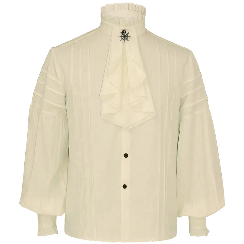 Wepbel Men's Shirts Halloween Vampire Renaissance Costume Shirt Tops Medieval Steampunk Pirate Top Pirate Shirt Tops Retro Shirt
Wepbel Men's Shirts Halloween Vampire Renaissance Costume Shirt Tops Medieval Steampunk Pirate Top Pirate Shirt Tops Retro Shirt