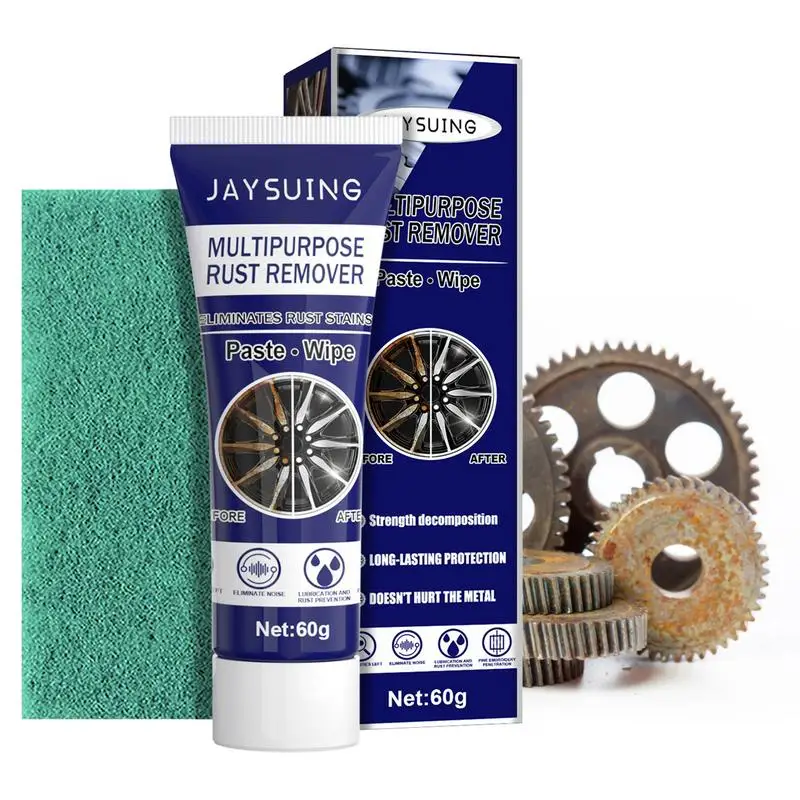 100g Car Anti-rust Rust Remover Paste With Sponge Multi-Purpose Chassis Rust Converter Repair Metal Surfaces Maintenance Clean
100g Car Anti-rust Rust Remover Paste With Sponge Multi-Purpose Chassis Rust Converter Repair Metal Surfaces Maintenance Clean