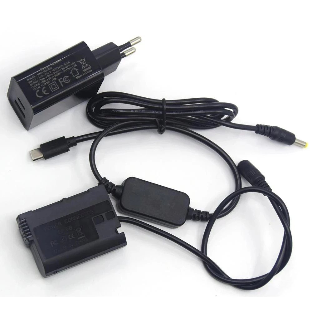 Фальшивый аккумулятор EN-EL15a DC Coupler + USB Type-C Charger Cable + PD Charger For Nikon Z7 Z6 D7500 D7200 D850 D810 D800 D800E D750
Фальшивый аккумулятор EN-EL15a DC Coupler + USB Type-C Charger Cable + PD Charger For Nikon Z7 Z6 D7500 D7200 D850 D810 D800 D800E D750