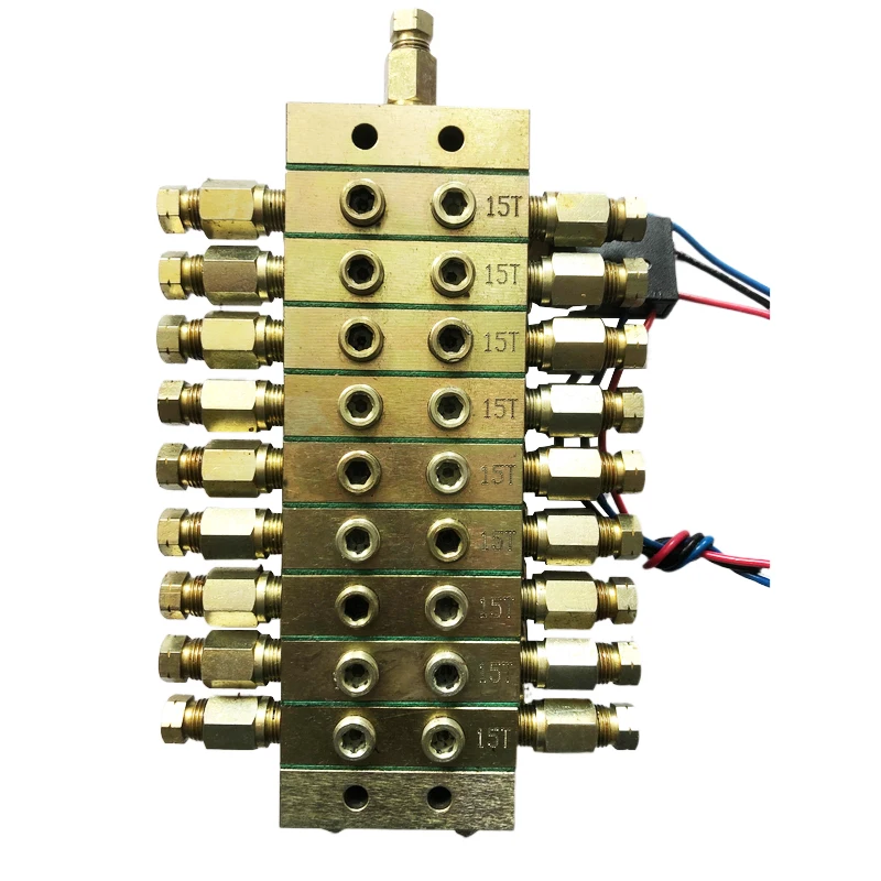 Automatic Lubrication System Grease Separator Block 1000 Series Progressive Distributor Valve
Automatic Lubrication System Grease Separator Block 1000 Series Progressive Distributor Valve
