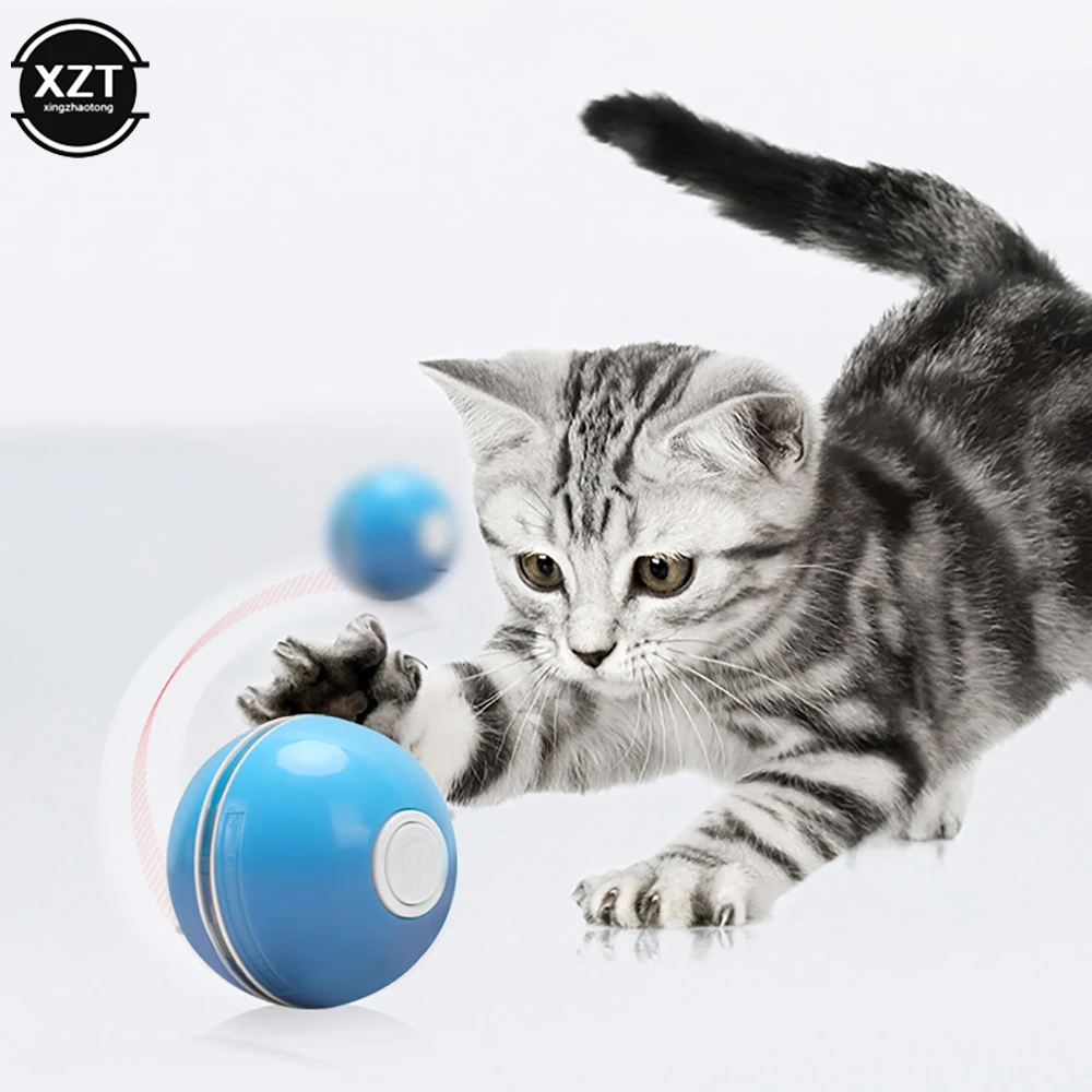 Smart Cat Toys Automatic Rolling Ball Electric Interactive for Cats Training USB Self-moving Kitten Toys for Indoor Playing
Smart Cat Toys Automatic Rolling Ball Electric Interactive for Cats Training USB Self-moving Kitten Toys for Indoor Playing