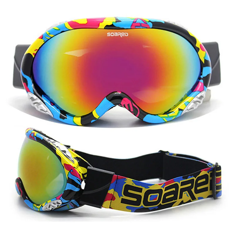 Fashion Color Frame Ski Goggles for Men and Women Double Anti-fog High-definition Ski Winter Outdoor Sports Anti-UV Glasses
Fashion Color Frame Ski Goggles for Men and Women Double Anti-fog High-definition Ski Winter Outdoor Sports Anti-UV Glasses