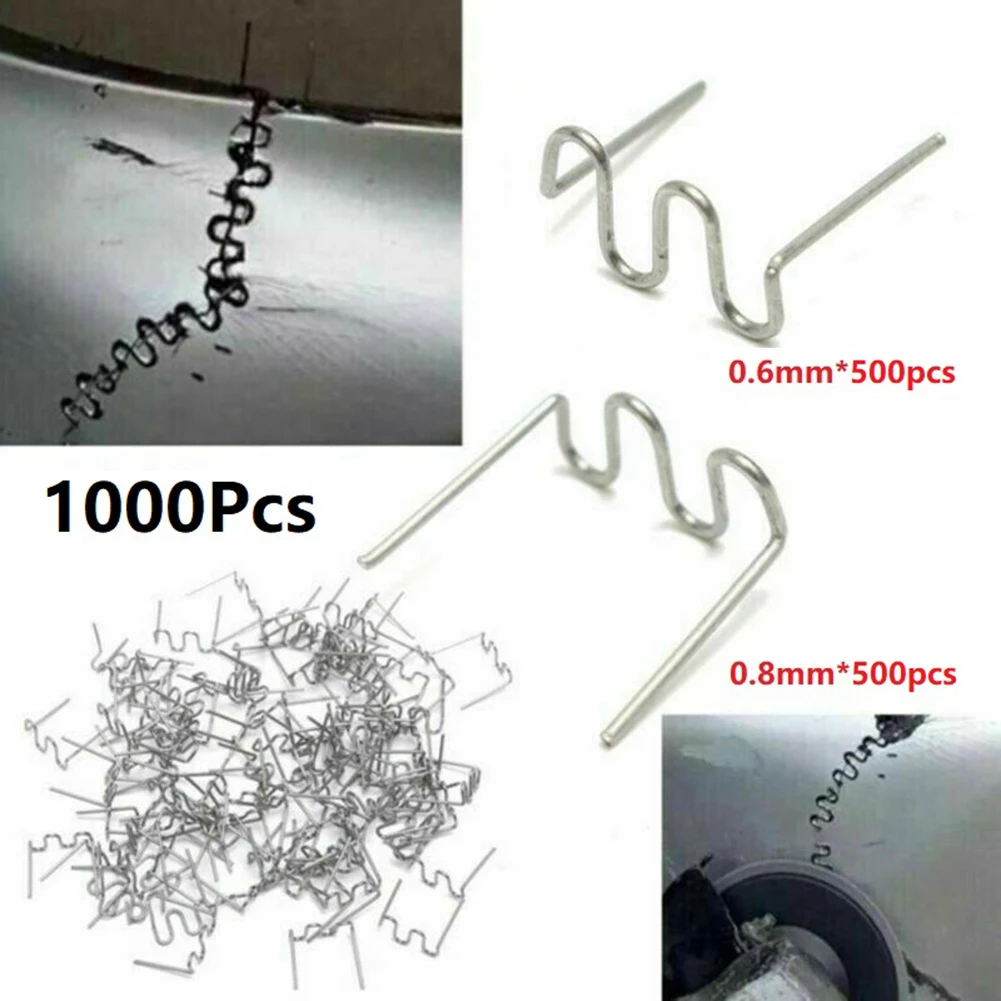 1000Pcs 0.6/0.8mm S Wave Hot Staples Pre-cut Wave Staples For Car Bumper Bodywork Plastic Repairs Stapler Soldering Tools
1000Pcs 0.6/0.8mm S Wave Hot Staples Pre-cut Wave Staples For Car Bumper Bodywork Plastic Repairs Stapler Soldering Tools