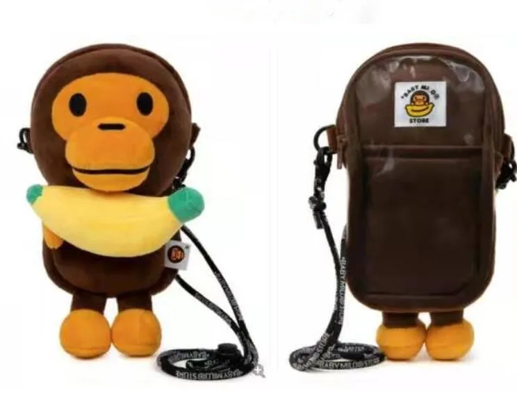 Hot Newly Kids Boy Girl Brown Little Monkey Banana Shoulder Bag Shopping Bags Phone Bag Gifts Mini Purse
Hot Newly Kids Boy Girl Brown Little Monkey Banana Shoulder Bag Shopping Bags Phone Bag Gifts Mini Purse