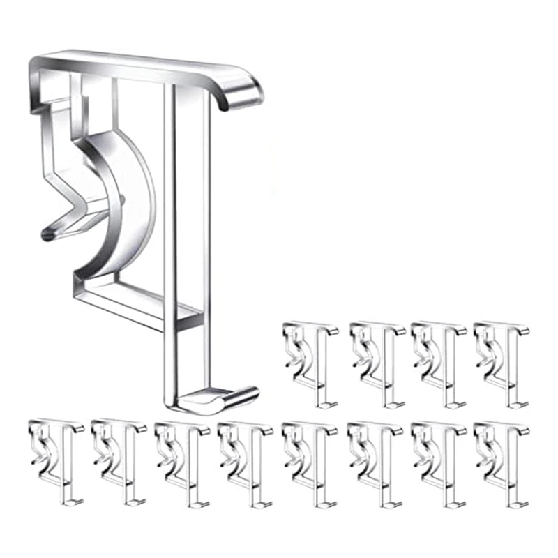 2 Inch Clear Blind Clips For Valance, Valance Clips For Wood Or Faux Wood Horizontal Blinds Valance (12 Pieces)
2 Inch Clear Blind Clips For Valance, Valance Clips For Wood Or Faux Wood Horizontal Blinds Valance (12 Pieces)