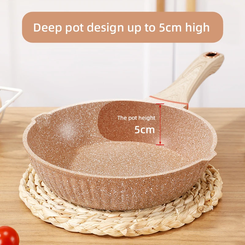 Антипригарная сковорода из медицинского камня, домашняя кухонная газовая плита для завтрака, жареного стейка, блинчиков, антипригарная сковорода, крышка кастрюли
Антипригарная сковорода из медицинского камня, домашняя кухонная газовая плита для завтрака, жареного стейка, блинчиков, антипригарная сковорода, крышка кастрюли